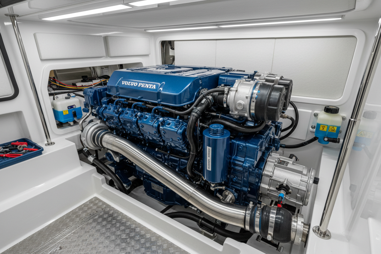 VOLVO PENTA BOAT ENGINE 